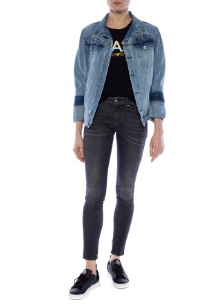 Denim jacket with holes, zdjęcie 2 Denim jacket with holes od Diesel